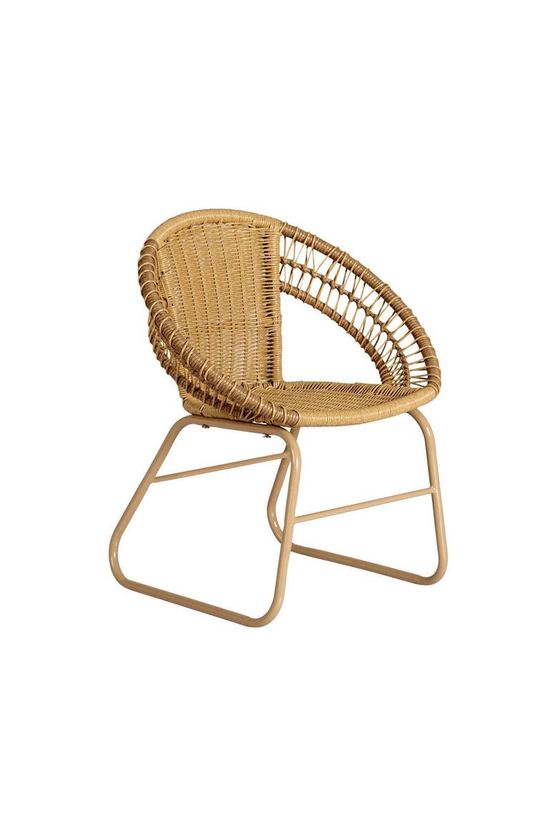 Kids' Washable Wicker Chair - Set of 2, Alternate, color, Beige