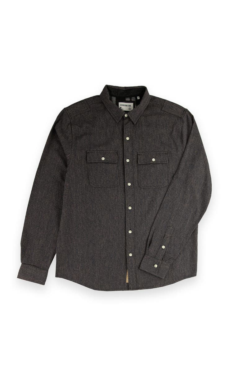 Sovereign Code Arlo Button Down Shirt, Main, color, 