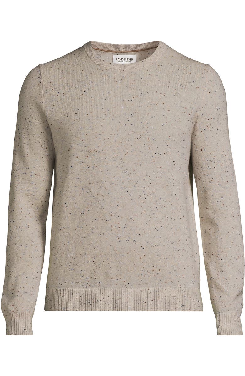 Lands' End Fine Gauge Cashmere Sweater, Alternate, color, Solstice Donegal