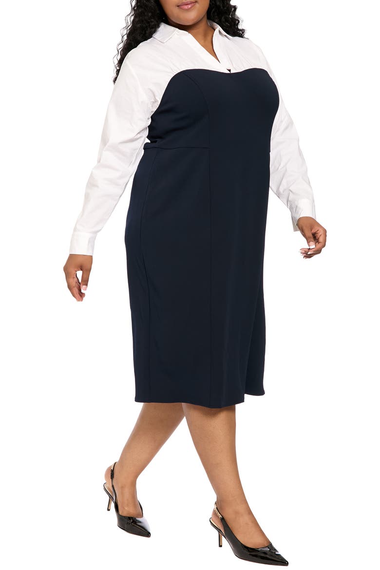 Sweetheart Sheath Dress, Alternate, color, BLACK