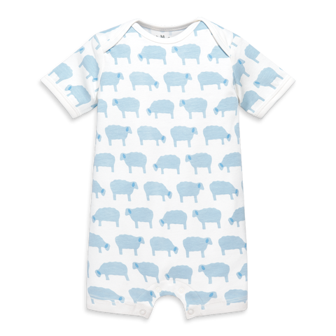 Organic Animal Friends Babysuit Shortie