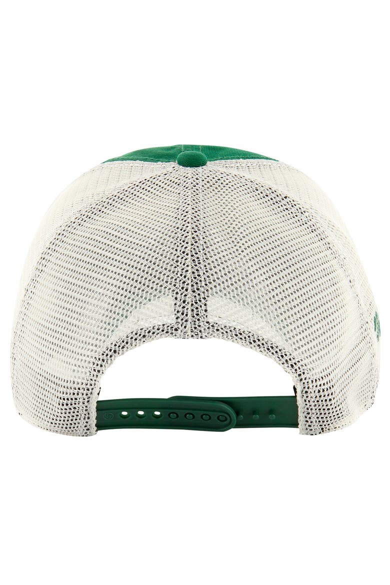 Men's '47 Kelly Green New York Jets Clubhouse Boon Clean-Up Trucker Adjustable Hat, Alternate, color, Kelly Green