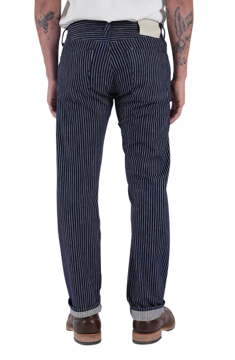 HIROSHI KATO The Hammer Straight Leg 14-Ounce Stretch Selvedge Jeans, Alternate, color, Rinse