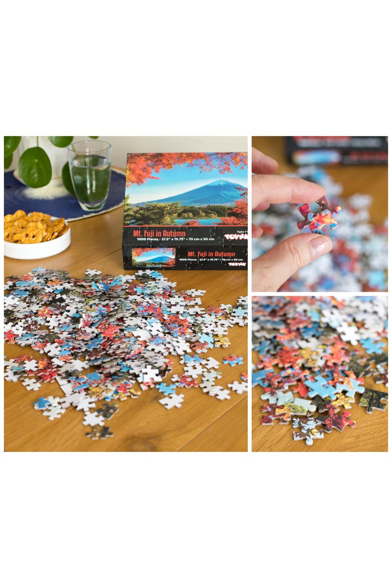 Mt. Fuji in Autumn Japanese Landmark 1000 Piece Jigsaw Puzzle, Alternate, color, Multi-Color