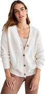Haven Well Within Organic Cotton Shaker Stitch Cardigan
