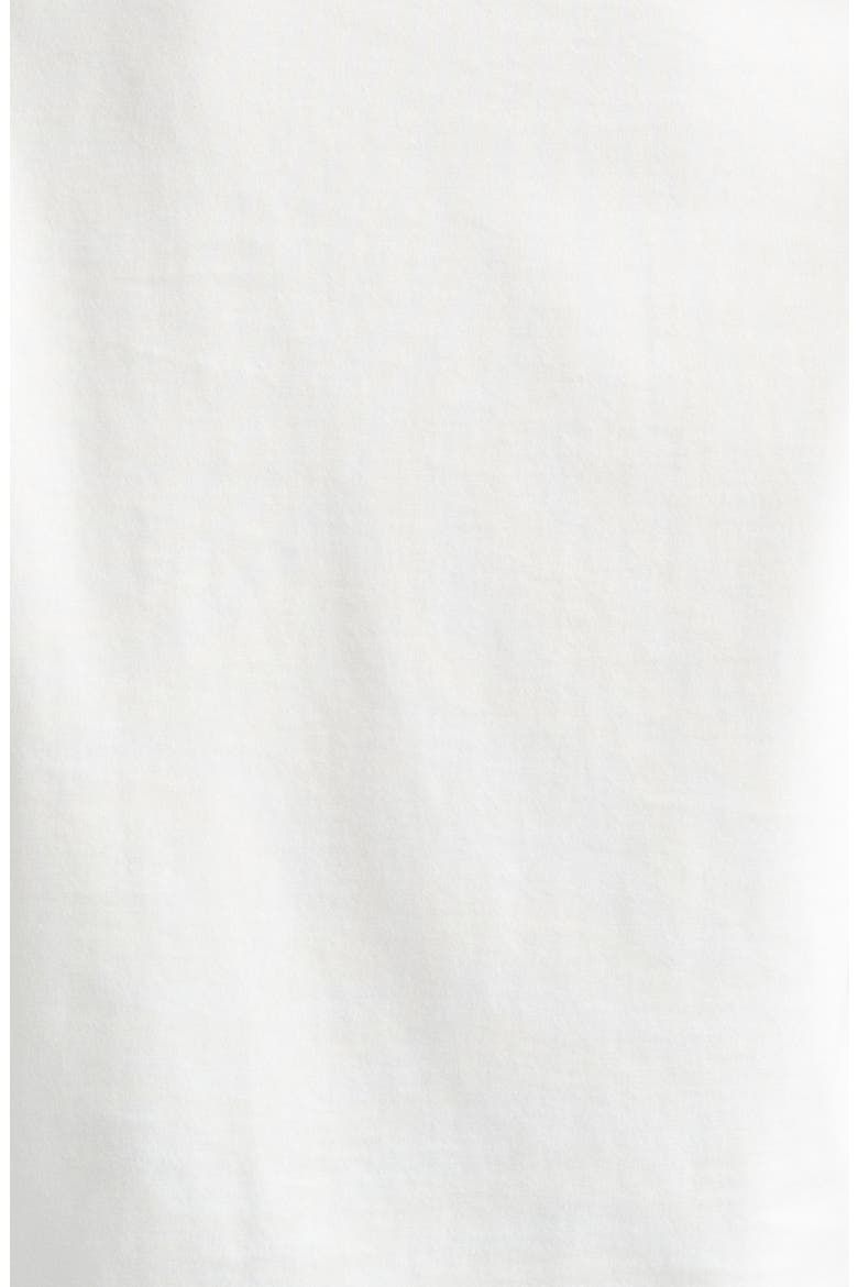 Frankie Bow Tie Cotton T-Shirt, Alternate, color, CHALK