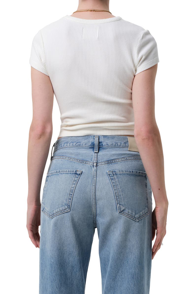 Citizens of Humanity Nello Rib T-Shirt, Alternate, color, Pashmina