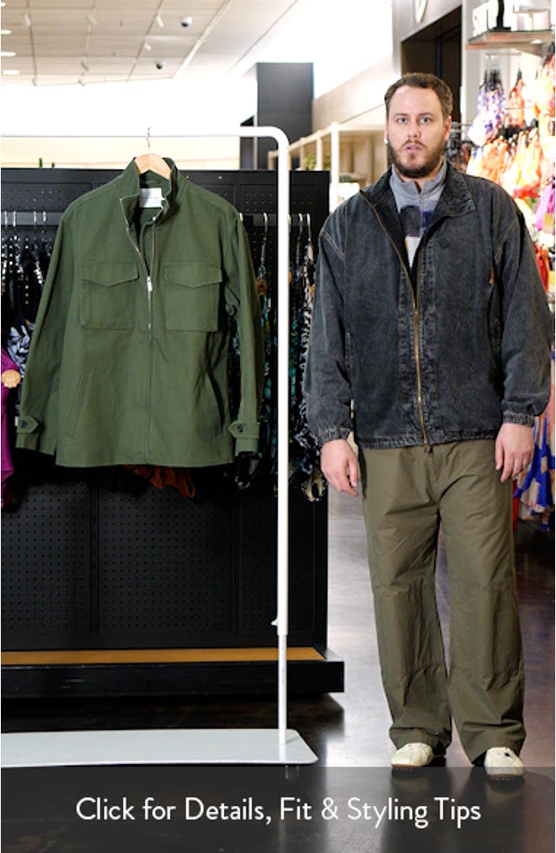 Double Pocket Cotton Canvas Jacket, sales video thumbnail