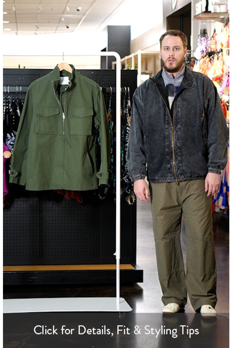 Double Pocket Cotton Canvas Jacket video
