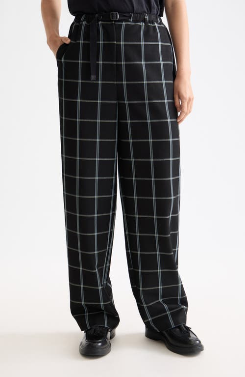 Scotch & Soda Ezra High Waist Drawstring Pants In Black