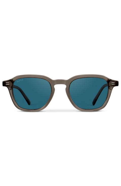 Silas - 48mm Square Polarized Sunglasses