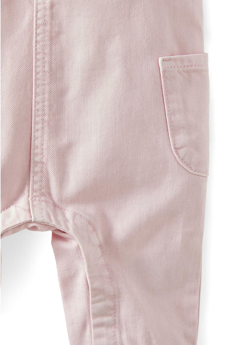 Cotton On Kids Kairo Denim Overall, Alternate, color, Tea Party Pink Wash