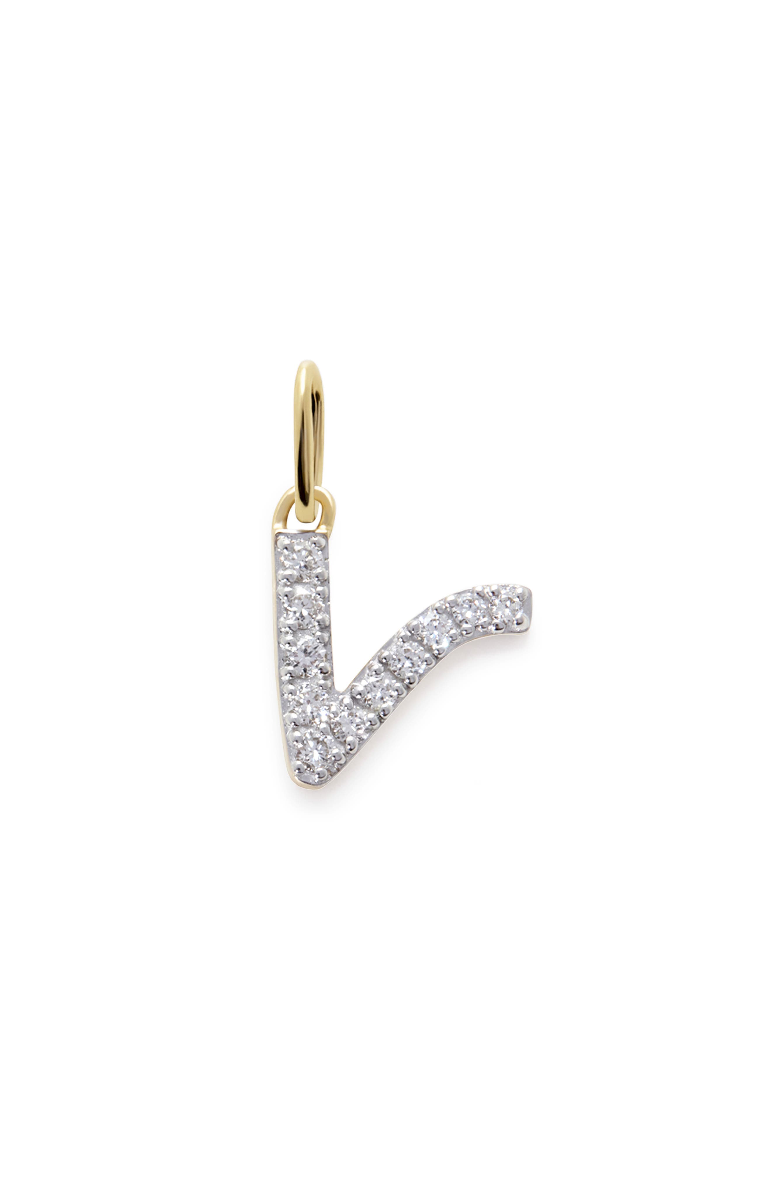 14K GOLD V