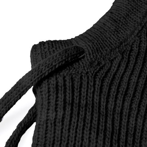 Hand Knit Cozy Hood