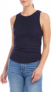 FIFTEEN TWENTY Side Shirred Tank