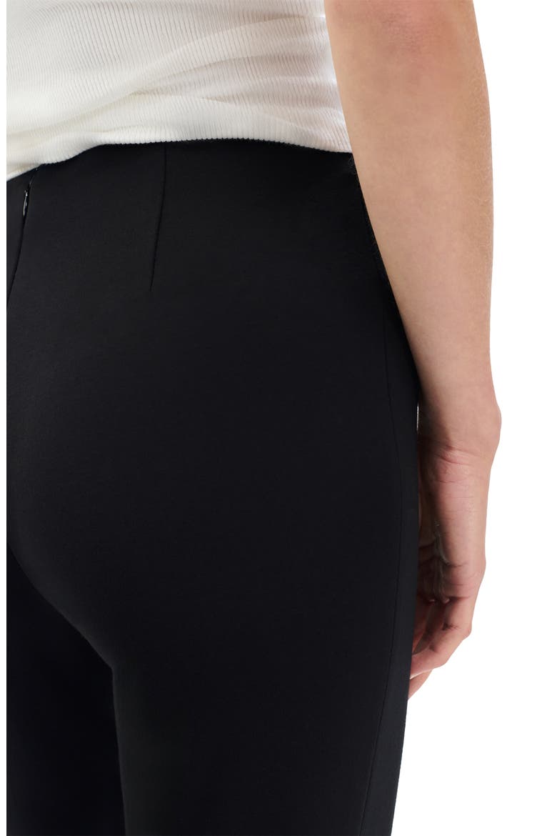 Irina Ponte Kick Flare Pants, Alternate, color, BLACK