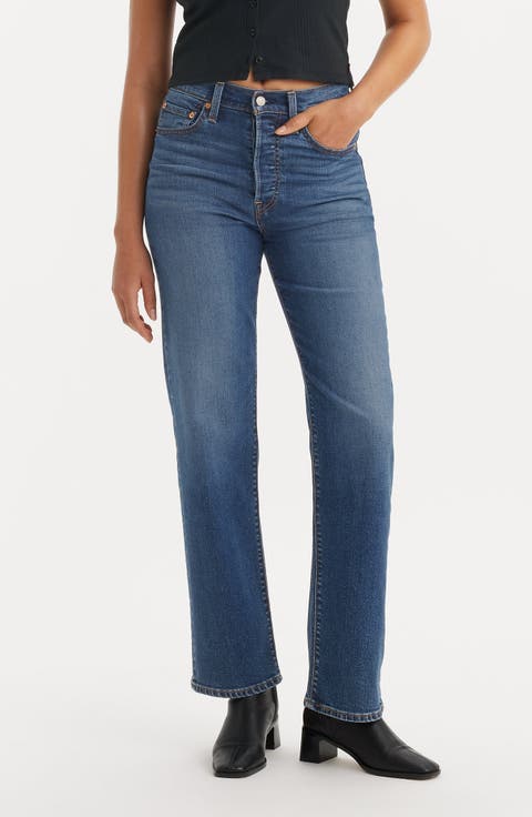 Ribcage High Waist Straight Leg Jeans (The Last Straw)