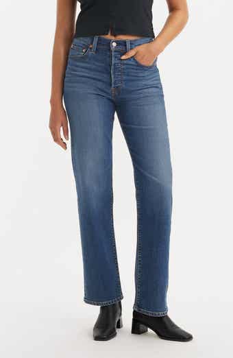 Levi's Ribcage High Waist Straight Leg Jeans