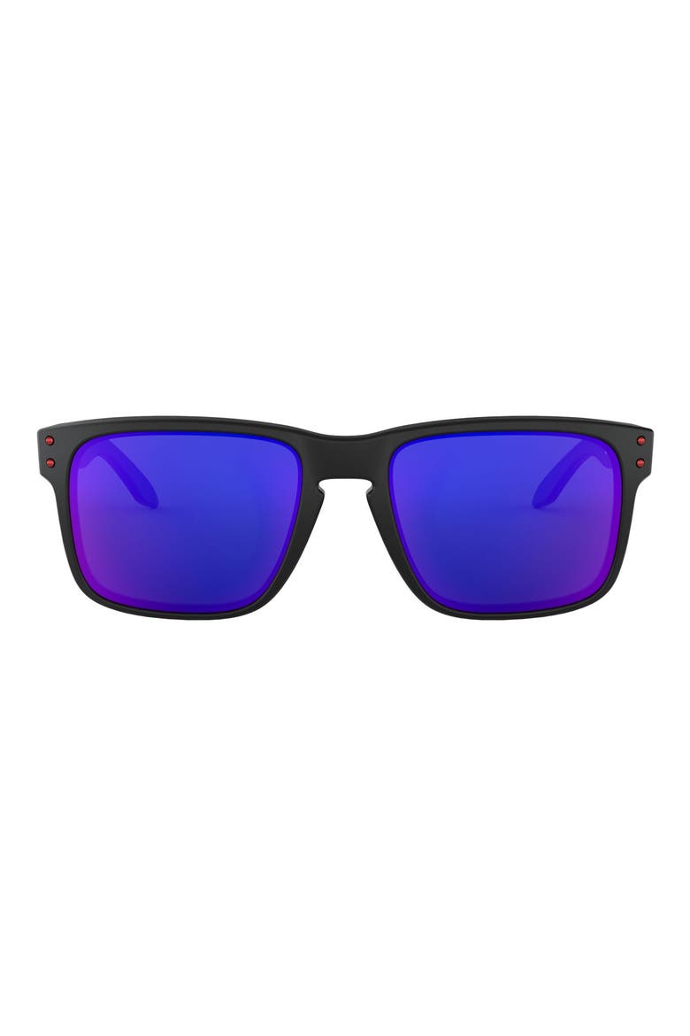 'Holbrook' 55mm Sunglasses, Alternate, color, MATTE BLACK