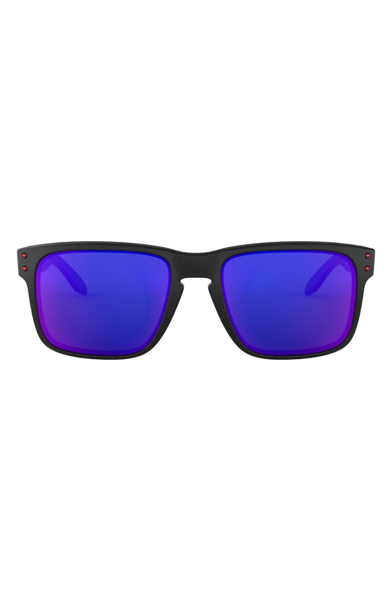 Oakley 'Holbrook' 55mm Sunglasses, Alternate, color, Matte Black
