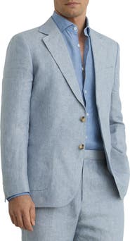 Reiss Atlantic Linen Trousers