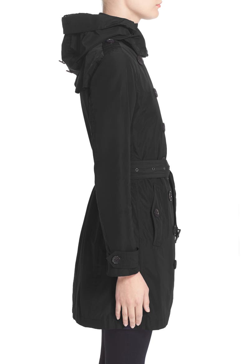 Balmoral Packable Trench, Alternate, color, BLACK