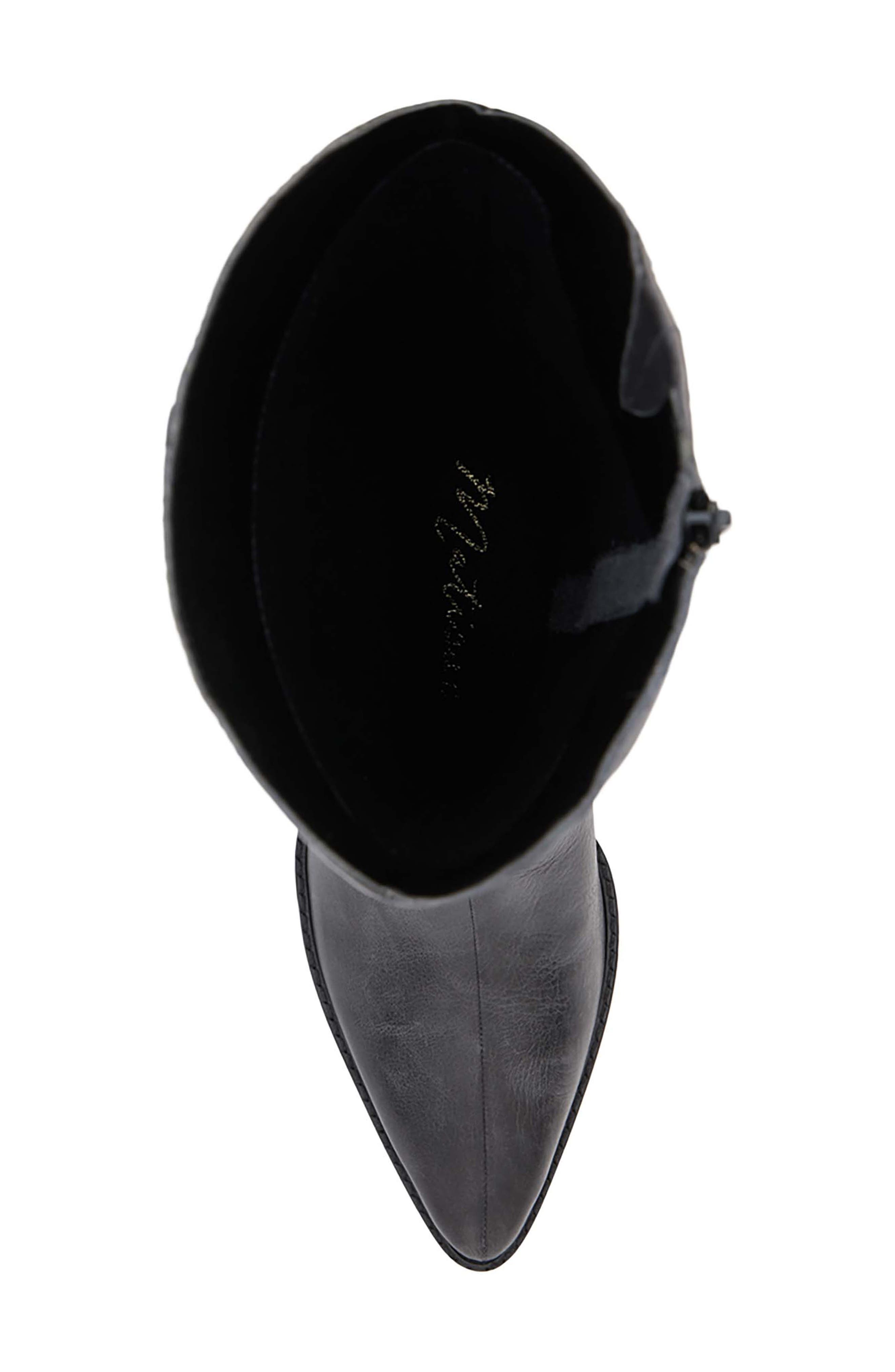 Matisse Bellamy Western Boot, Alternate, color, Smoke