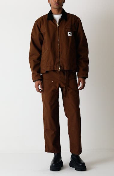 Lサイズ！COMME des GARCONS × carhartt Carhartt WIP x Bodega OG Chore Coat Hamilton Brown Men's - FW21 - US