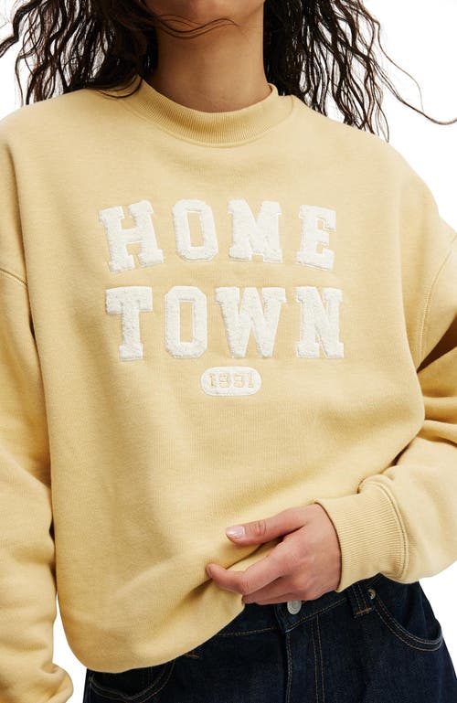 Cotton On Graphic Crew Sweatshirt In Neutral