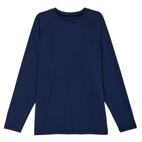 Snapper Rock Long Sleeve Outbound Tee In Blue