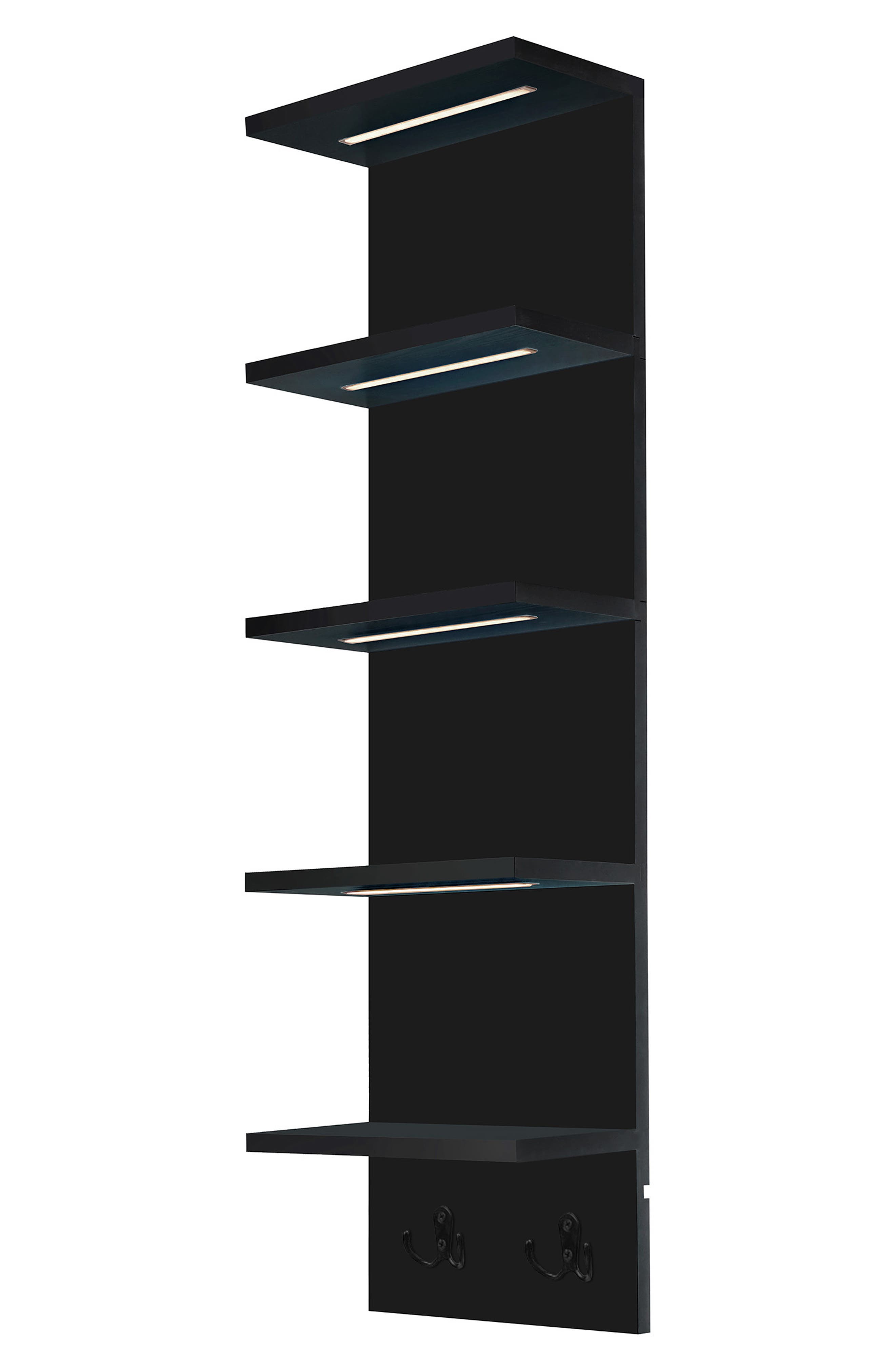 5-Tier Wall Mounted Floating Shelf