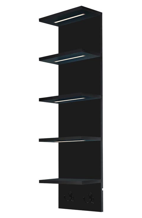 5-Tier Wall Mounted Floating Shelf