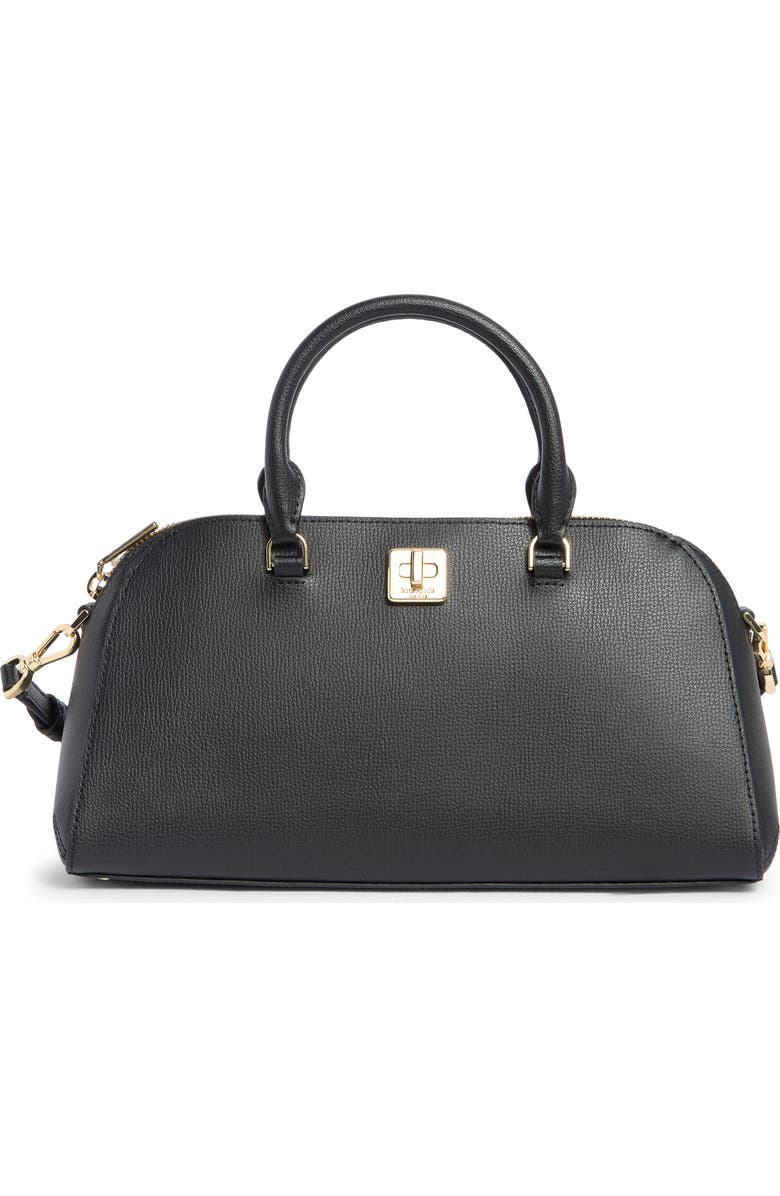 Kate Spade New York phoebe refined grain leather handbag, Main, color, Black