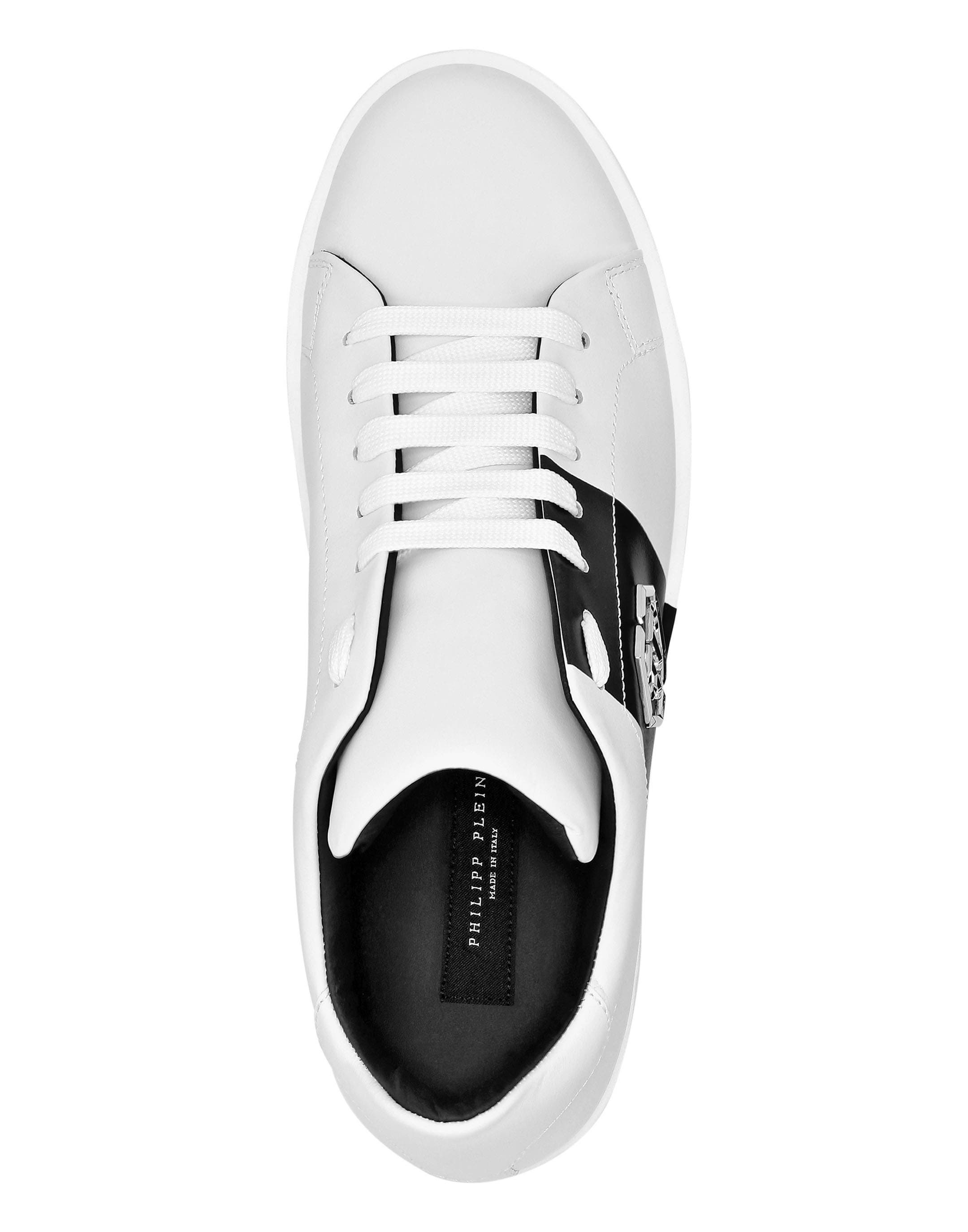Lo-Top Sneakers Hexagon Unisex, Alternate, color, white/black