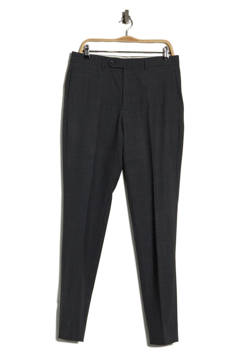 Classic Fit Wool Blend Suit Separates Trousers, Main, color, GREY CHECK