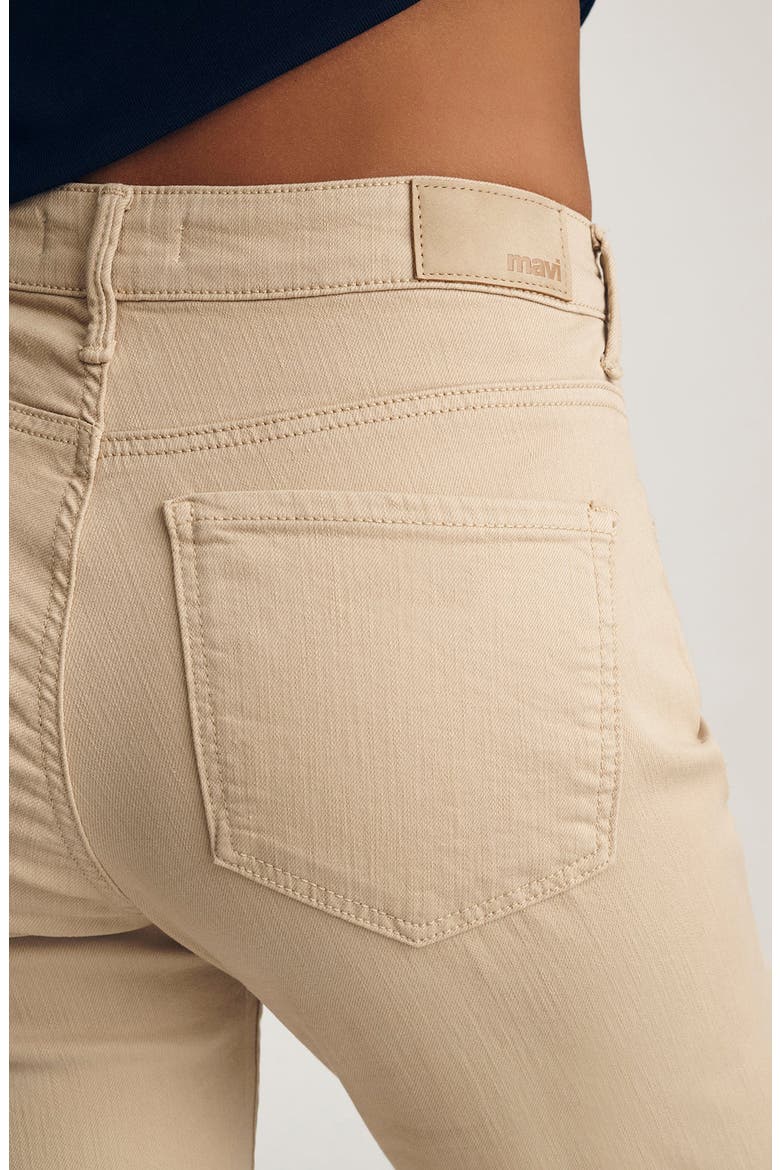 Kathleen Mid Rise Slim Boyfriend Jeans, Alternate, color, CORN SILK FLEX BLUE
