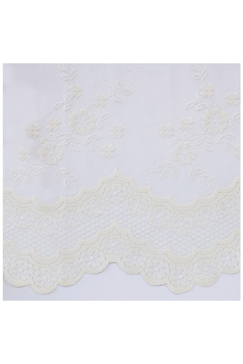 Single Indoor Curtain Panel, Alternate, color, EGGSHELL