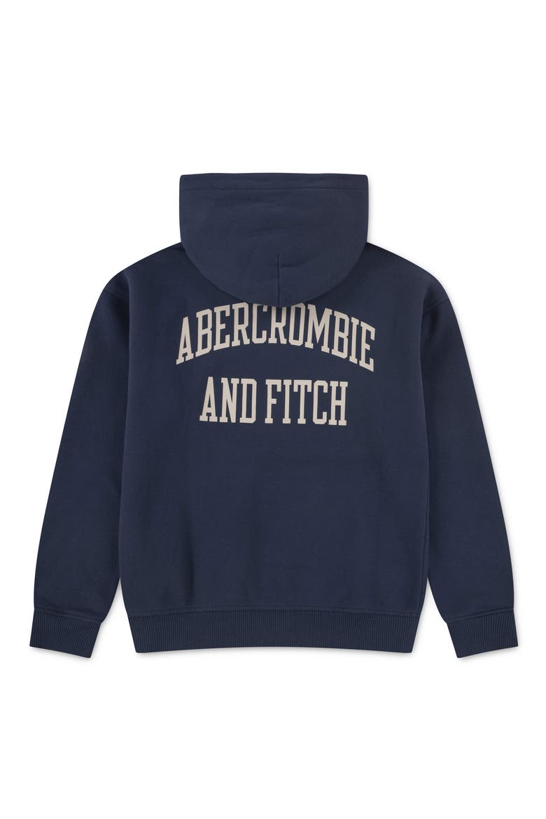 Kids' Cotton Blend Hoodie, Alternate, color, NAVY BLAZER