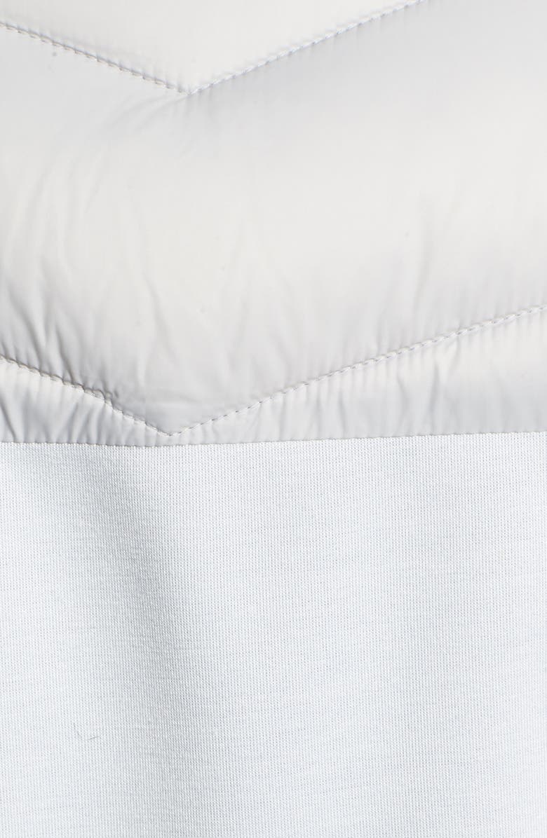 Barbour Hirsel Chevron Quilted Sweater Jacket, Alternate, color, 