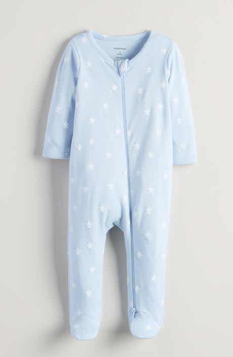 Nordstrom Print Cotton Footie Romper