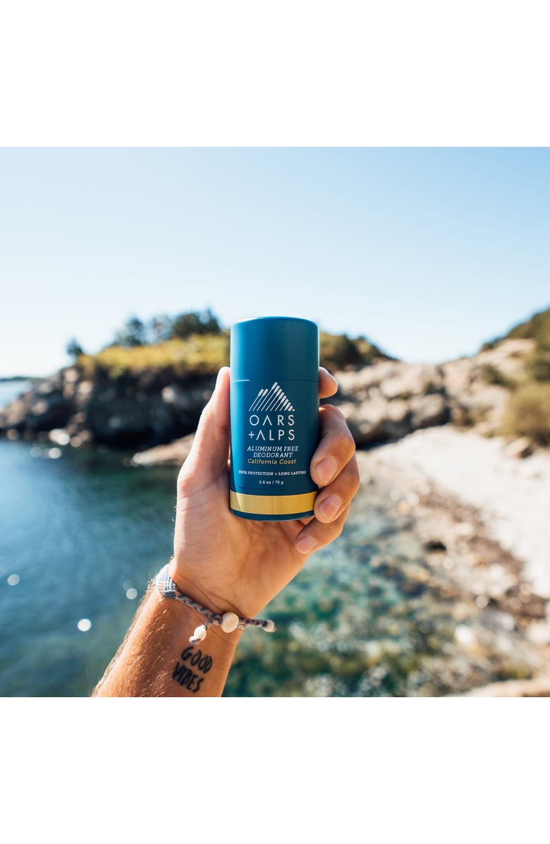 OARS + ALPS Aluminum-Free Deodorant - California Coast, Alternate, color, Blue