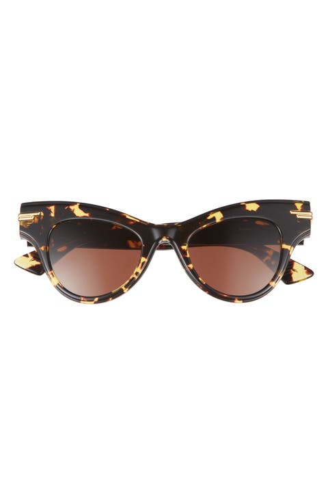 47mm Cat Eye Sunglasses