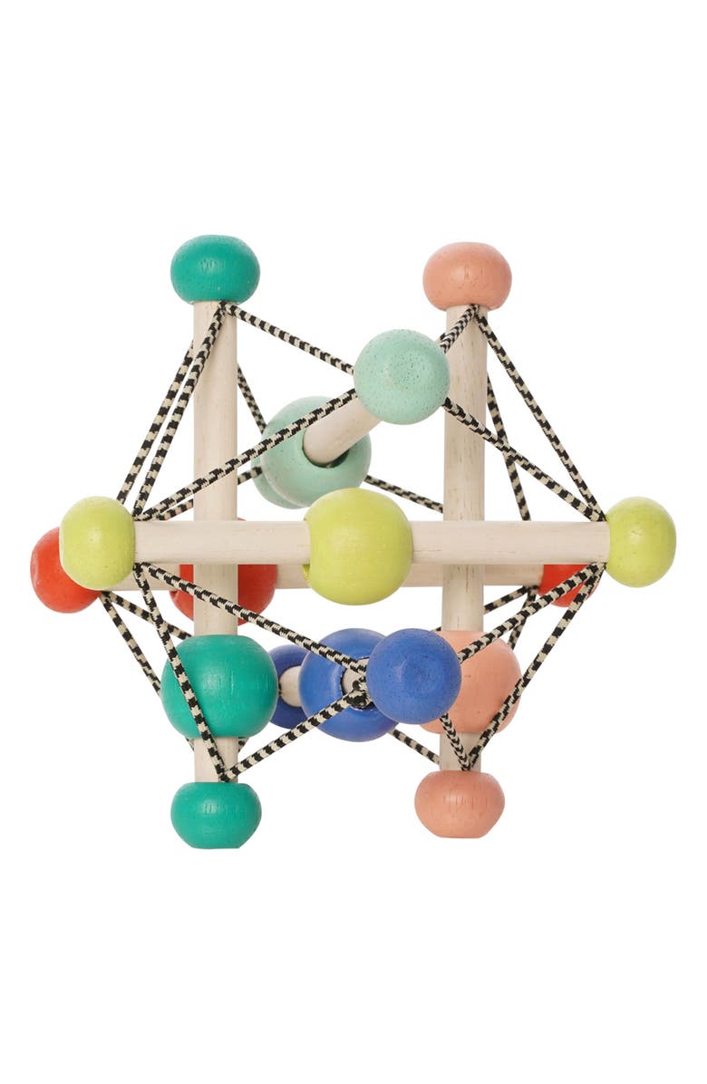 Manhattan Toy Skwish Colorpop Teether & Rattle Activity Toy, Alternate, color, Multi-Color