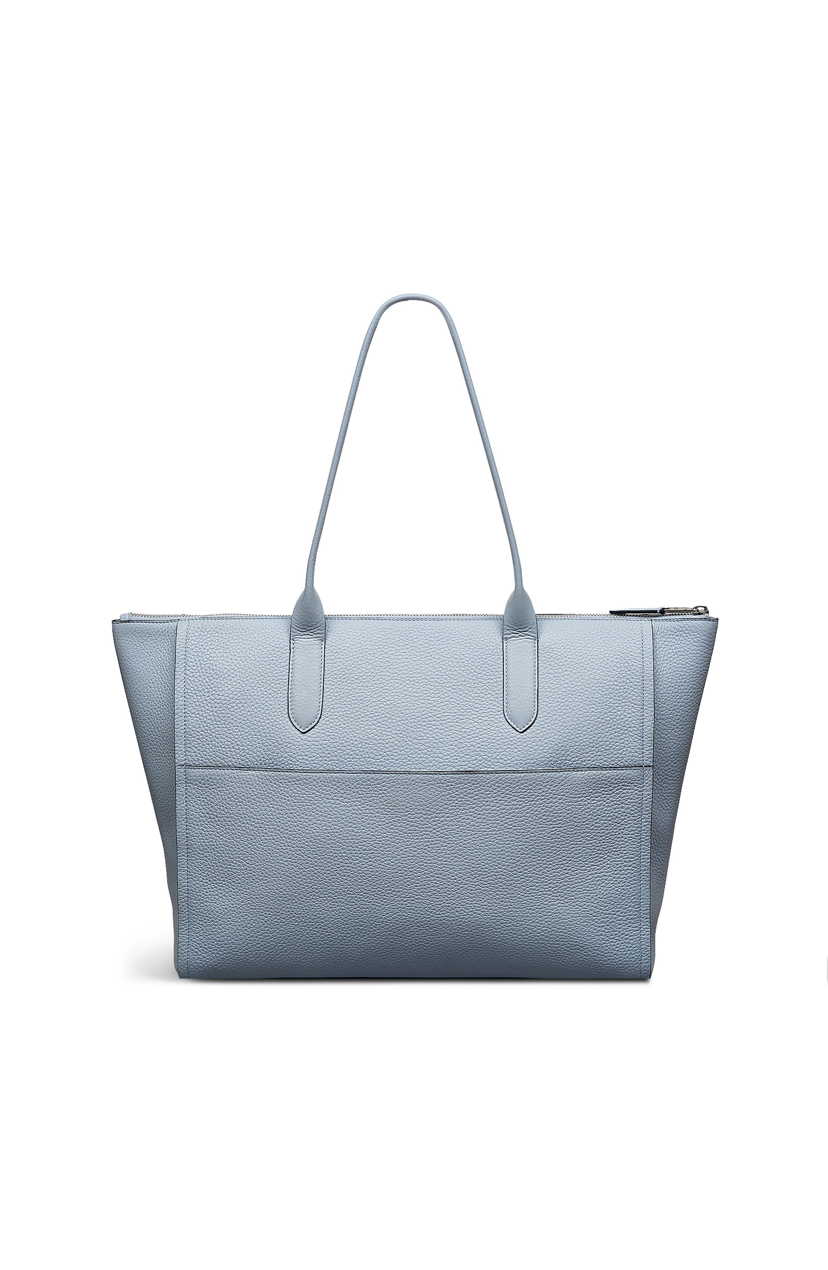 Radley Oak Street Medium Ziptop Tote Bag, Alternate, color, Smoke Blue