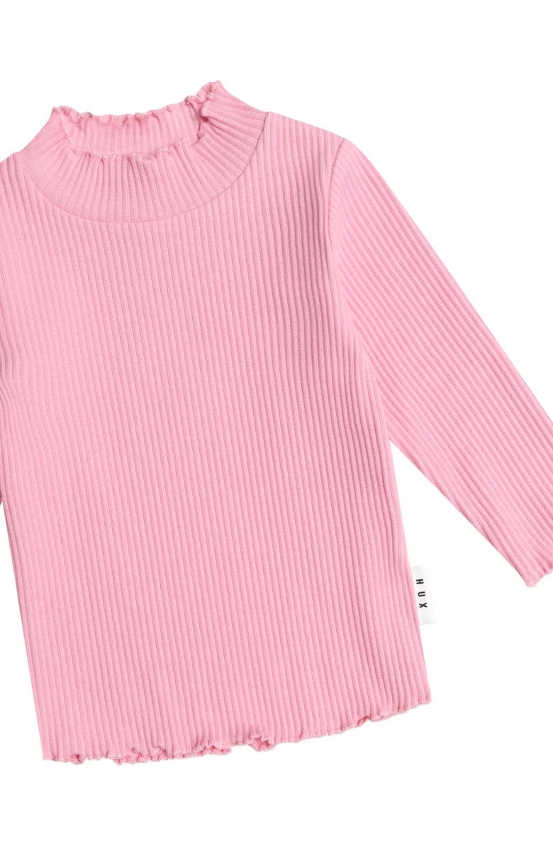 Huxbaby Rib Skivvy, Alternate, color, Strawberry