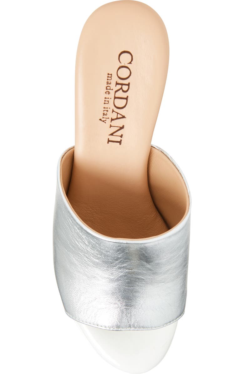 Cordani Vonnie Slide Sandal, Alternate, color, Argento