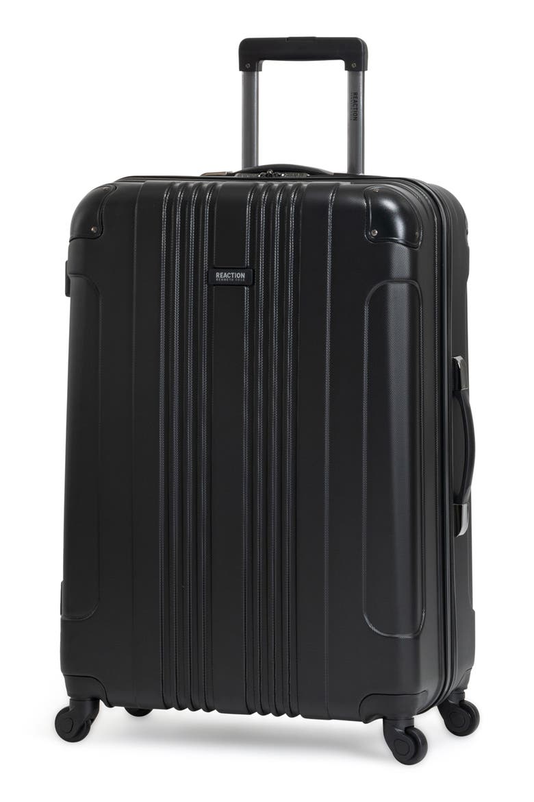 Out of Bounds 28" Lightweight Hardside 4-Wheel Spinner Luggage, Main, color, BLACK