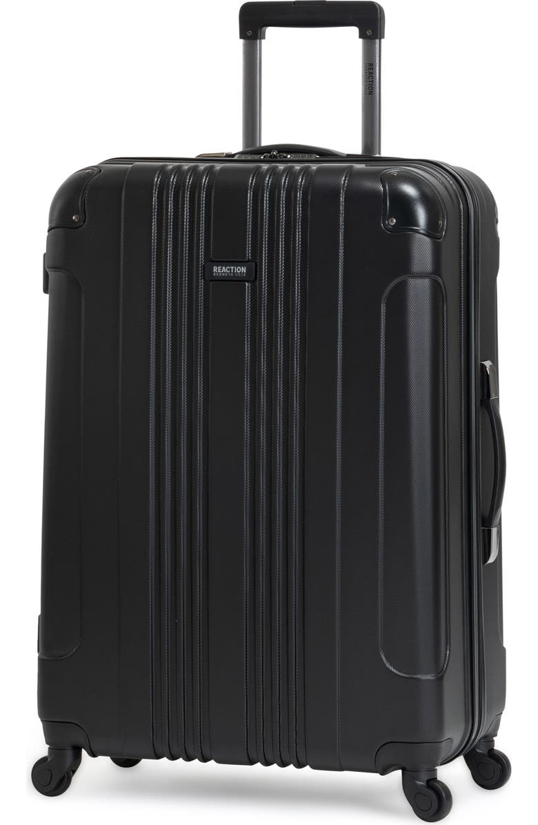 Reaction Kenneth Cole Out of Bounds 28" Lightweight Hardside 4-Wheel Spinner Luggage, Main, color, Black