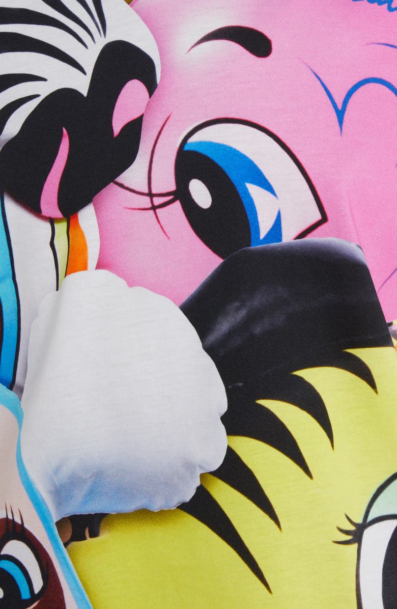 Moschino Fantasy Print Cotton T-Shirt, Alternate, color, 