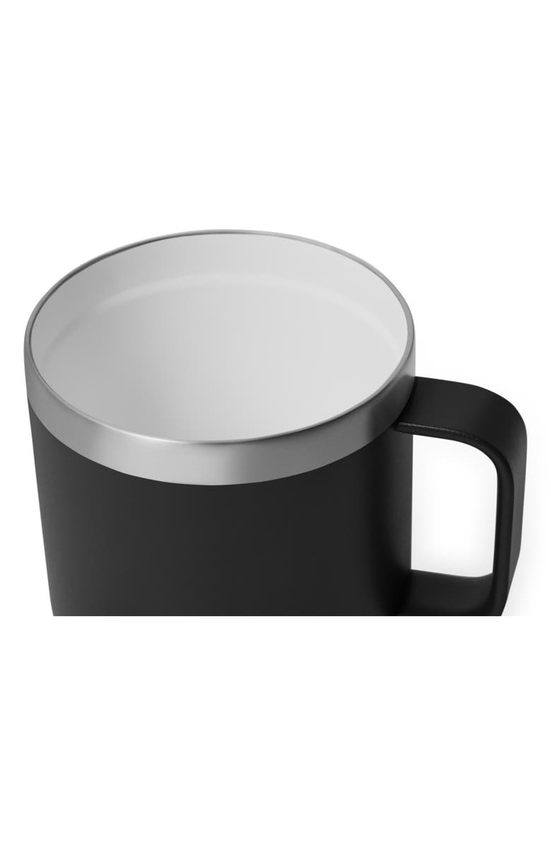 YETI Rambler 14-Ounce Stackable Mug, Alternate, color, Black